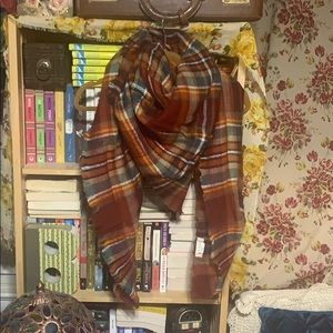 Altar’d State Plaid Blanket Scarf